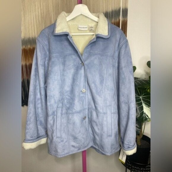 Alfred Dunner Jackets & Blazers - NWT ALFRED DUNNER FAUX SWEDE JACKET